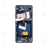Chassis + Ecran OLED + Vitre pour Samsung Galaxy S21 Ultra 5G G998B - Phantom Black