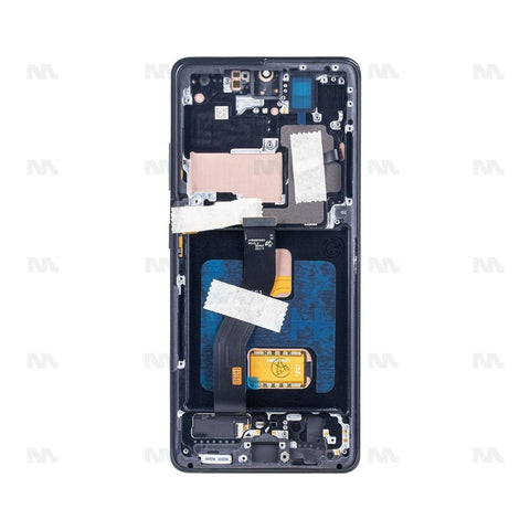 Chassis + Ecran OLED + Vitre pour Samsung Galaxy S21 Ultra 5G G998B - Phantom Black