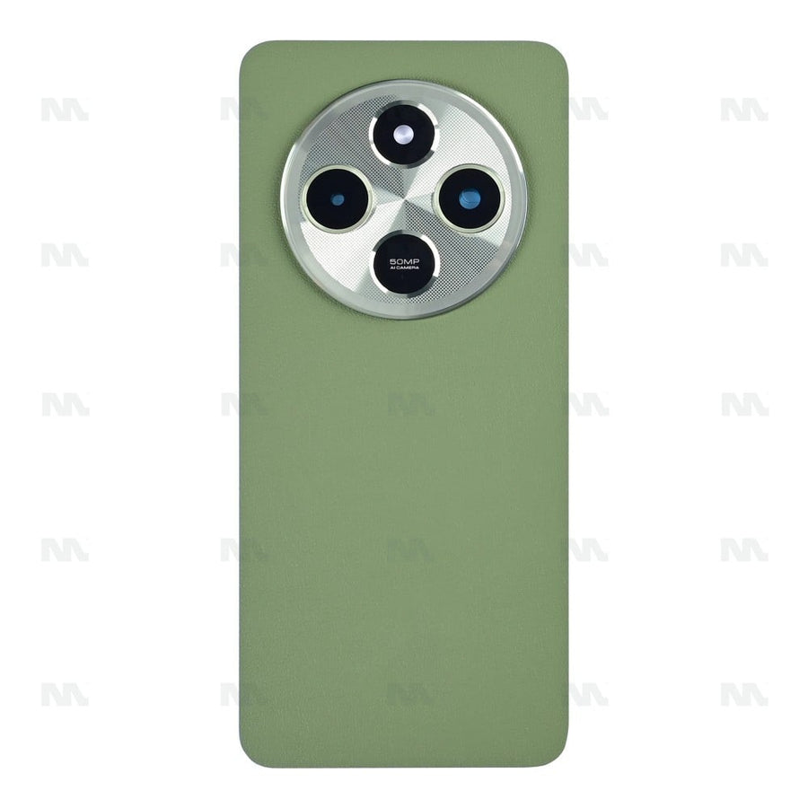Vitre arrière pour Xiaomi Redmi 14C 4G avec objectif vert sauge OEM