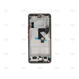 Chassis + Ecran Officiel Service Pack + Vitre pour Xiaomi 12 Lite - Noir