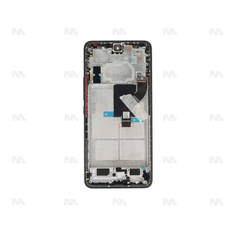 Chassis + Ecran Officiel Service Pack + Vitre pour Xiaomi 12 Lite - Noir
