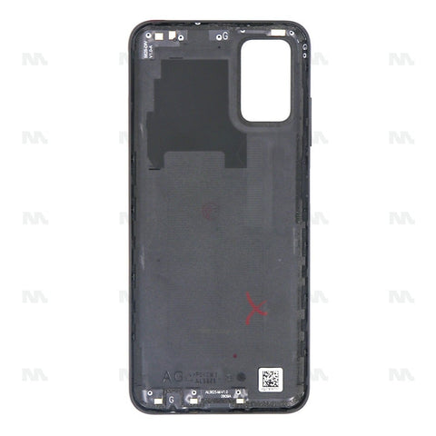 Vitre arrière pour Samsung Galaxy A03s A037F avec objectif noir OEM