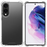 Étui anti-éclatement Rixus pour Samsung Galaxy S25 Edge transparent