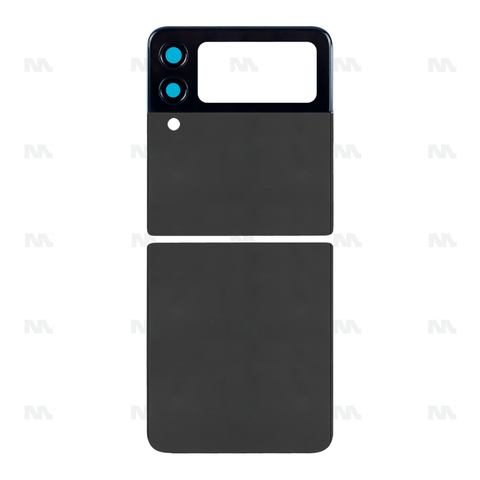 Vitre arrière pour Samsung Galaxy Z Flip4 5G F721B avec objectif graphite OEM