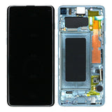Chassis + Ecran LCD + Vitre pour Samsung Galaxy S10 G973F - Prism Green