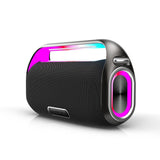 Enceinte Bluetooth Yibolang F3Pro avec deux microphones, couleur noire