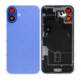 Vitre Arrière avec NFC Grand Trou Compatible pour Apple iPhone 16 Plus - Outremer