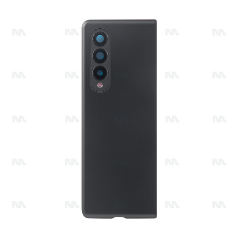 Vitre arrière pour Samsung Galaxy Z Fold3 5G F926B avec objectif Phantom Black OEM