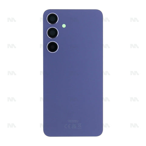 Vitre arrière pour Samsung Galaxy S24 Plus S926B avec lentille violet cobalt Original