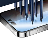 Verre trempé incurvé Rixus Clear HD pour Apple iPhone 17 Pro Max