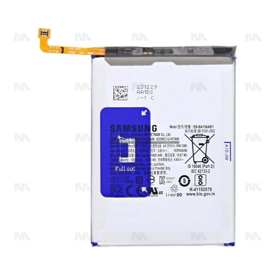 Batterie Original Samsung Galaxy A15 4G A155F, A15 5G A156B (EB-BA156ABY)