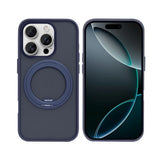Coque Rixus SnapGrip 360 avec Anneau Support pour Apple iPhone 16 Pro Max - Bleu