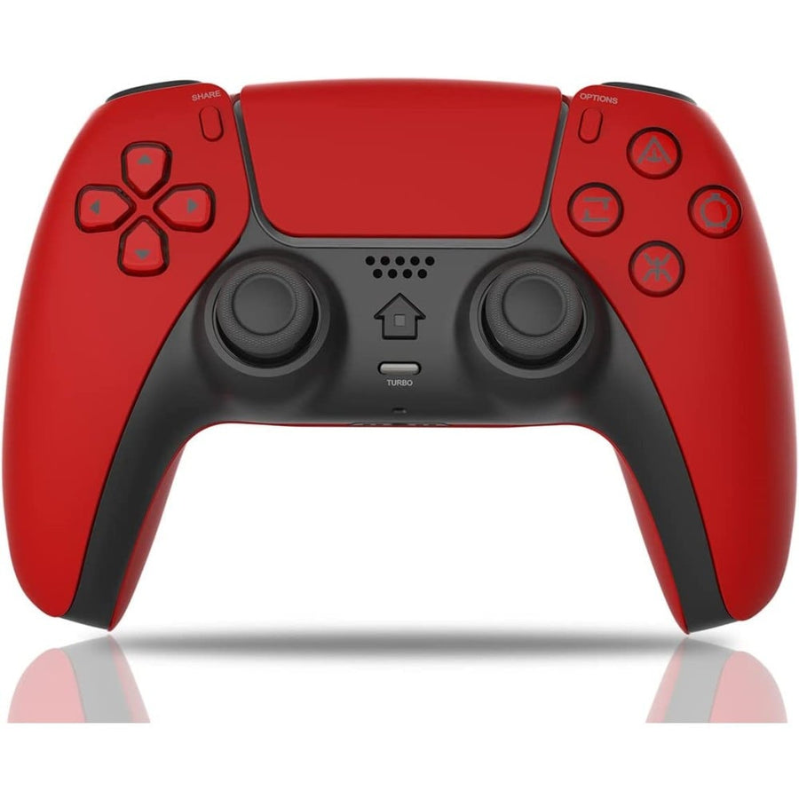 Manette de jeu sans fil Bluetooth pour PlayStation 4 T28 Noir/Rouge