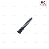 Vis inférieures pour iPhone 15 Pro, 15 Pro Max, titane noir, compatibles (lot de 100)