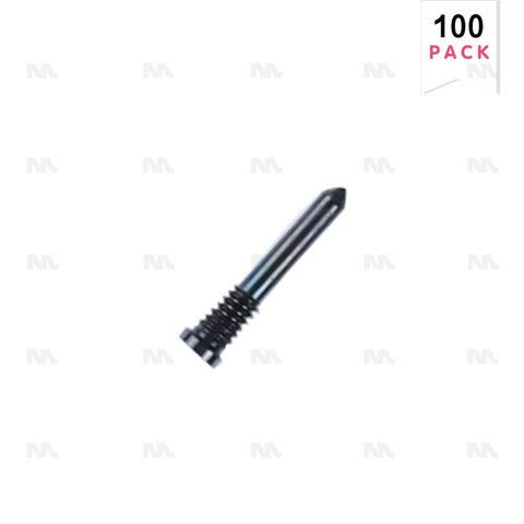 Vis inférieures pour iPhone 15 Pro, 15 Pro Max, titane noir, compatibles (lot de 100)