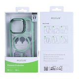 Étui Rixus Classic 03 avec MagSafe pour Apple iPhone 17 Pro vert clair
