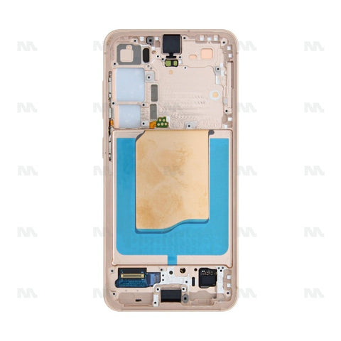 Chassis + Ecran LCD + Vitre pour Samsung Galaxy S25 S931B Rose Gold Pre - Assembled