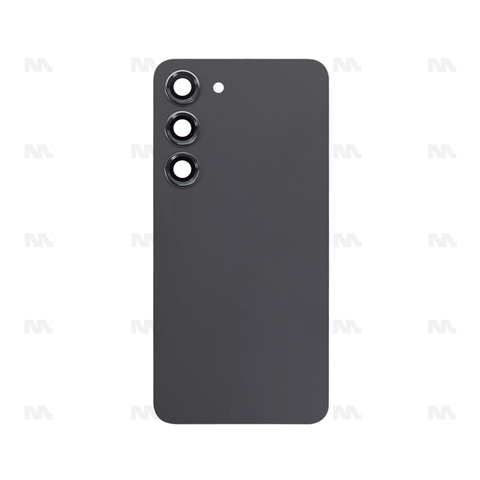 Vitre arrière pour Samsung Galaxy S23 S911B avec objectif Phantom Black OEM