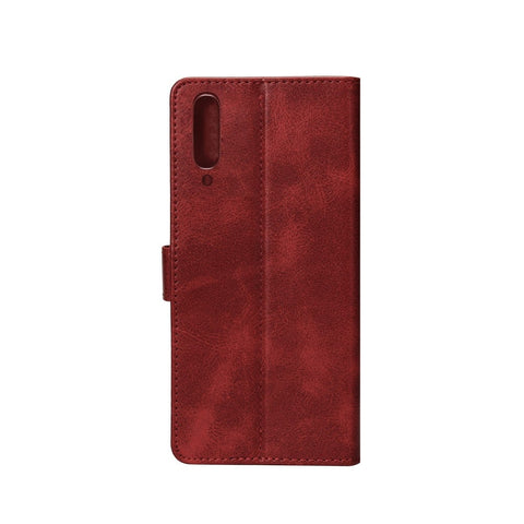 Bibliothèque Rixus pour Samsung Galaxy A7 Rouge foncé