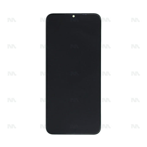 Chassis + Ecran Original OEM + Vitre pour Realme C25Y RMX3265 / RMX3268 / RMX3269 - Noir