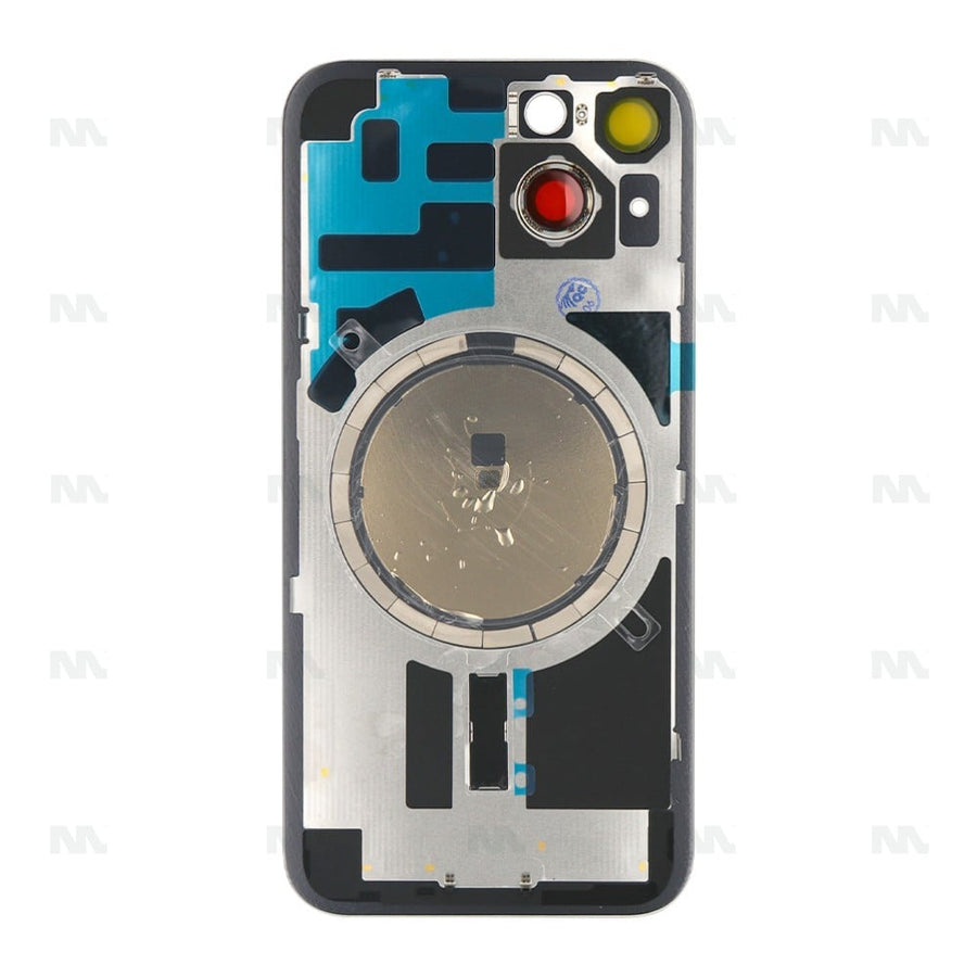 Vitre Arrière sans NFC pour Apple iPhone 14, bloc complet de caméra agrandi compatible avec Starlight