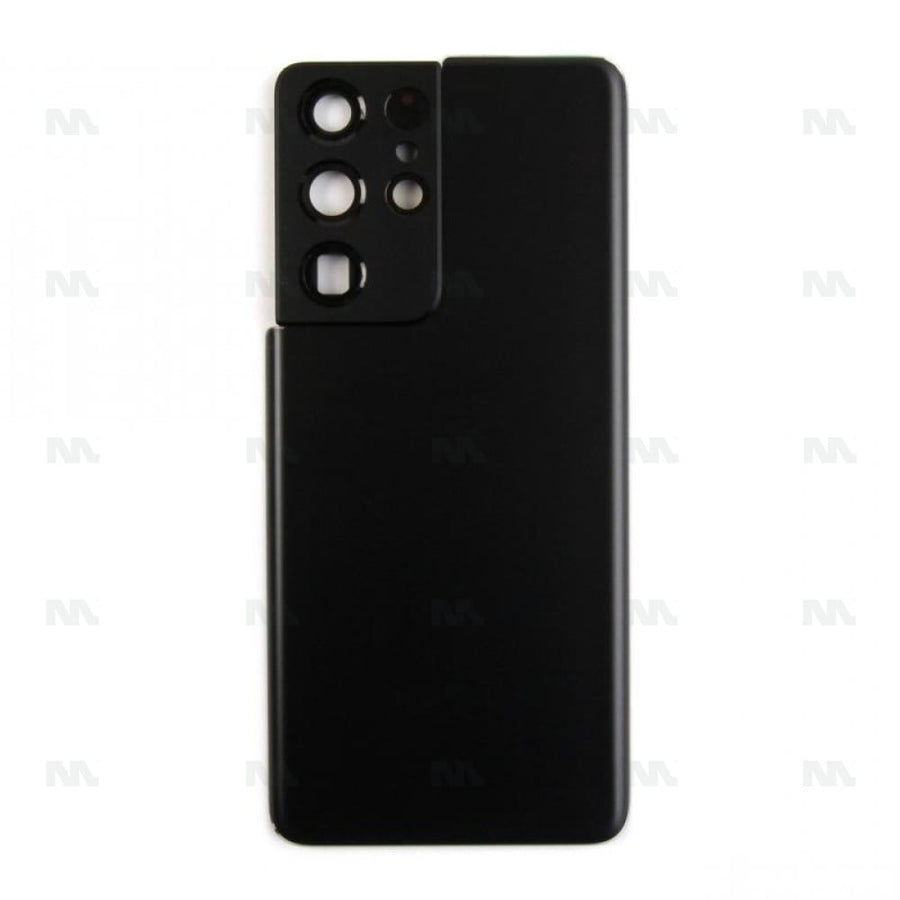 Vitre arrière Samsung Galaxy S21 Ultra G998B avec objectif Phantom Black Original