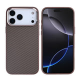 Coque Mag Carbon avec MagSafe pour Apple iPhone 17 Pro Max - Marron