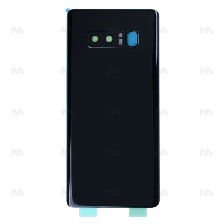 Vitre arrière pour Samsung Galaxy Note 8 N950F avec objectif - Noir nuit - OEM