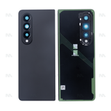 Vitre arrière pour Samsung Galaxy Z Fold4 5G F936B avec objectif Phantom Black OEM