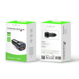 Chargeur de voiture Rixus RXCC13 USB-C PD+QC3.0 38 W noir