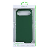 Coque souple en TPU Rixus avec MagSafe pour Apple iPhone 17 Air vert foncé