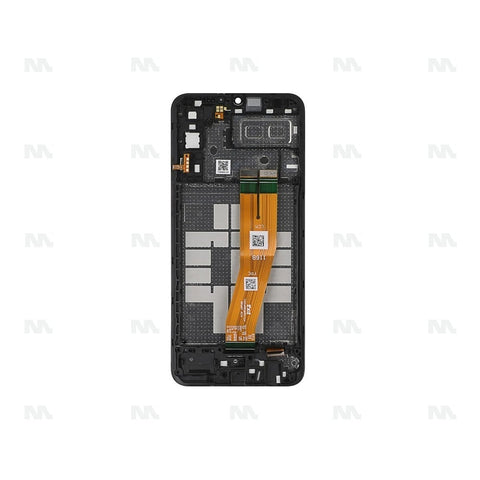 Chassis + Ecran Officiel Service Pack + Vitre pour Samsung Galaxy A04e A042F - Noir