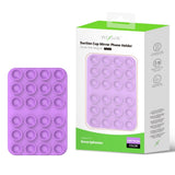Support pour téléphone avec ventouse et miroir Rixus RXPH40LP, violet clair
