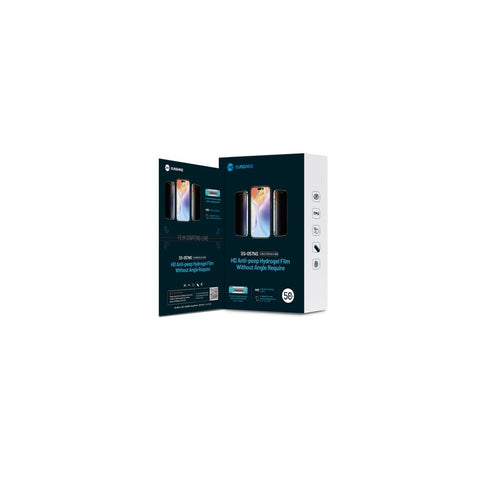 Film hydrogel anti-regards indiscrets Sunshine SS-057NS HD sans angle requis (50 pièces)