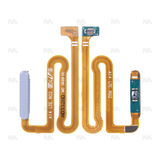 Nappe Capteur Empreinte avec Bouton Power Original OEM pour Samsung Galaxy A14 A145F - Argent