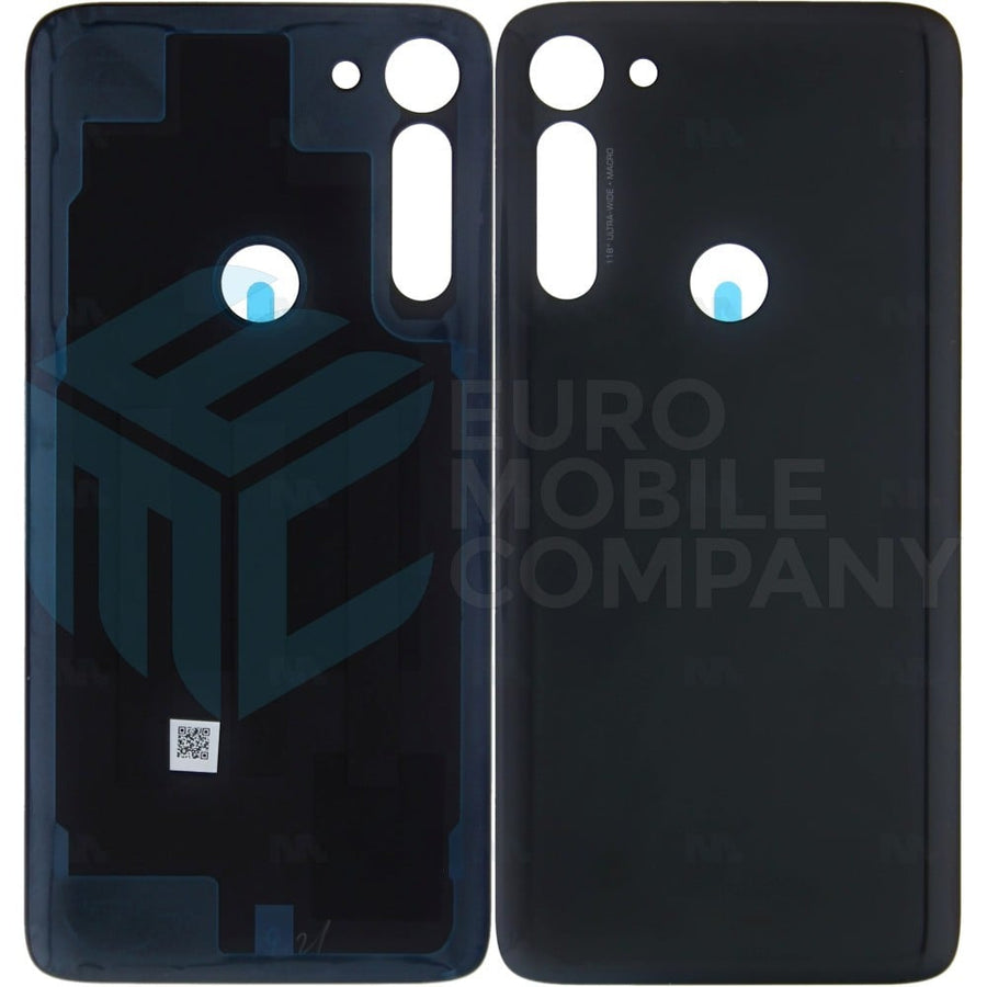 Vitre arrière Motorola Moto G8 Power sans objectif, noir fumé, Original
