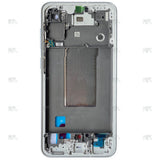 Cadre central pour Samsung Galaxy A56 A566B – Gris clair – OEM