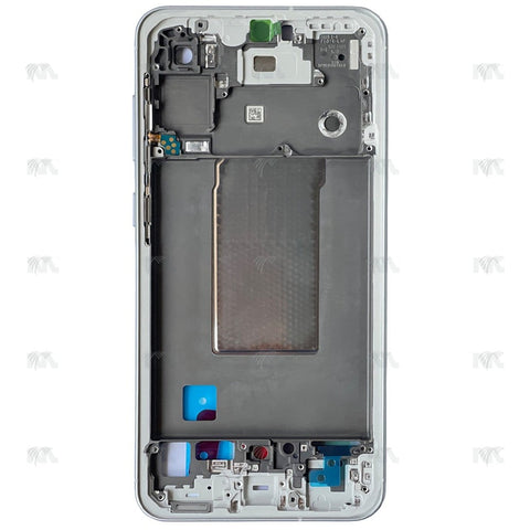 Cadre central pour Samsung Galaxy A56 A566B – Gris clair – OEM