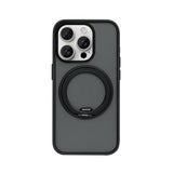 Coque Rixus SnapGrip 360 avec Anneau Support pour Apple iPhone 15 Pro Max - Noir
