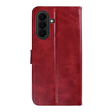 Étui Portefeuille Rixus pour Samsung Galaxy A27 - Rouge Foncé
