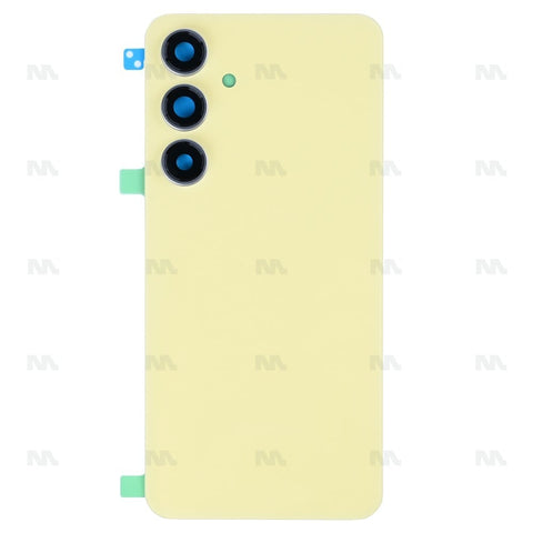 Vitre arrière pour Samsung Galaxy S24 FE S721B avec objectif jaune OEM