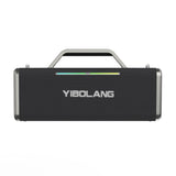 Enceinte Bluetooth Yibolang X49Plus avec deux microphones, couleur noire