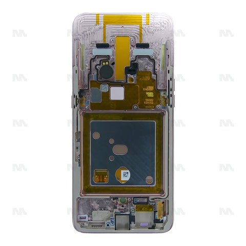 Chassis + Ecran Officiel Service Pack + Vitre pour Samsung Galaxy A80 A805F - Angel Gold