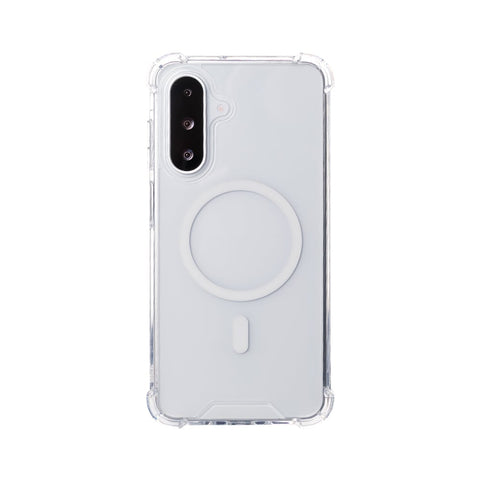 Étui anti-éclatement Rixus avec MagSafe pour Samsung Galaxy A26, A17 transparent