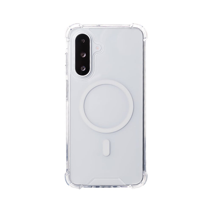 Étui anti-éclatement Rixus avec MagSafe pour Samsung Galaxy A26, A17 transparent