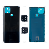 Vitre arrière pour Oppo A15s avec objectif – Noir dynamique – OEM