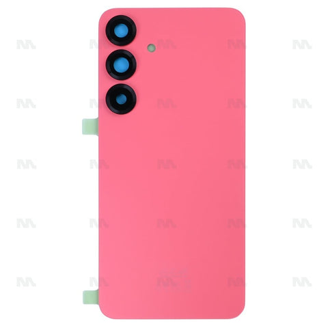 Vitre arrière pour Samsung Galaxy S25 Plus S936B avec objectif rouge corail OEM