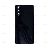 Vitre arrière pour Huawei P30 avec objectif - Noir - OEM