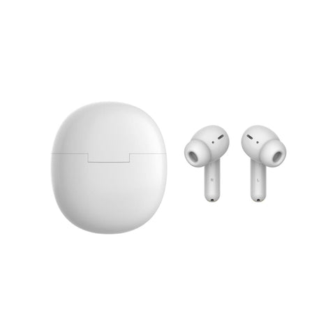 Écouteurs Rixus RXBT69A TWS avec boîtier de recharge blanc