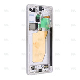 Écran complet sur châssis Pré-assemblé pour Samsung Galaxy S26 Ultra S948B - Blanc